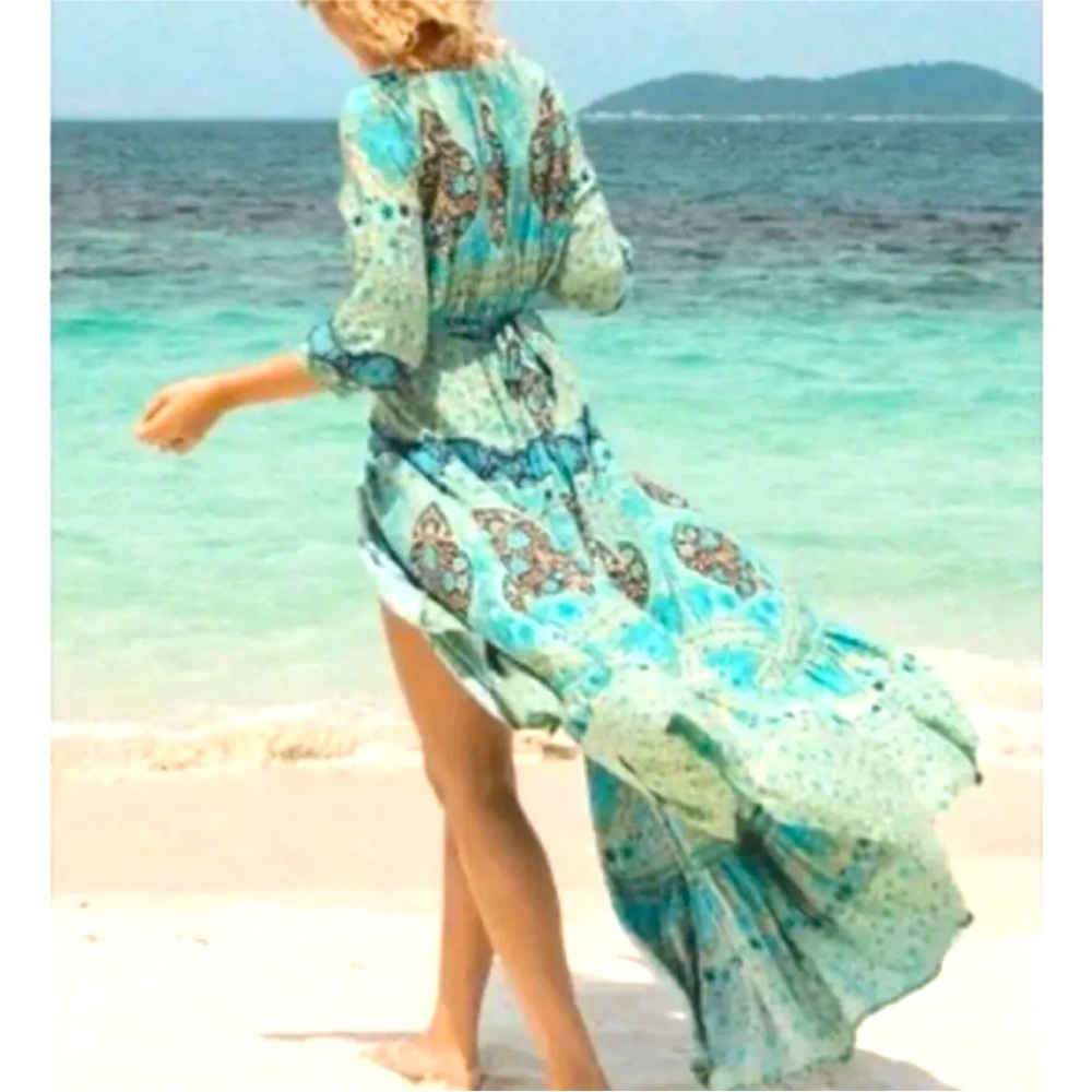 Spell Aloha Fox dress - M EUC